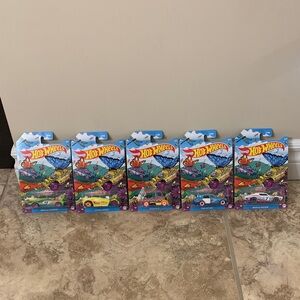 Hot Wheels Spring Series 2025 Butterfly Car Collection 1-5 of 5 complete set